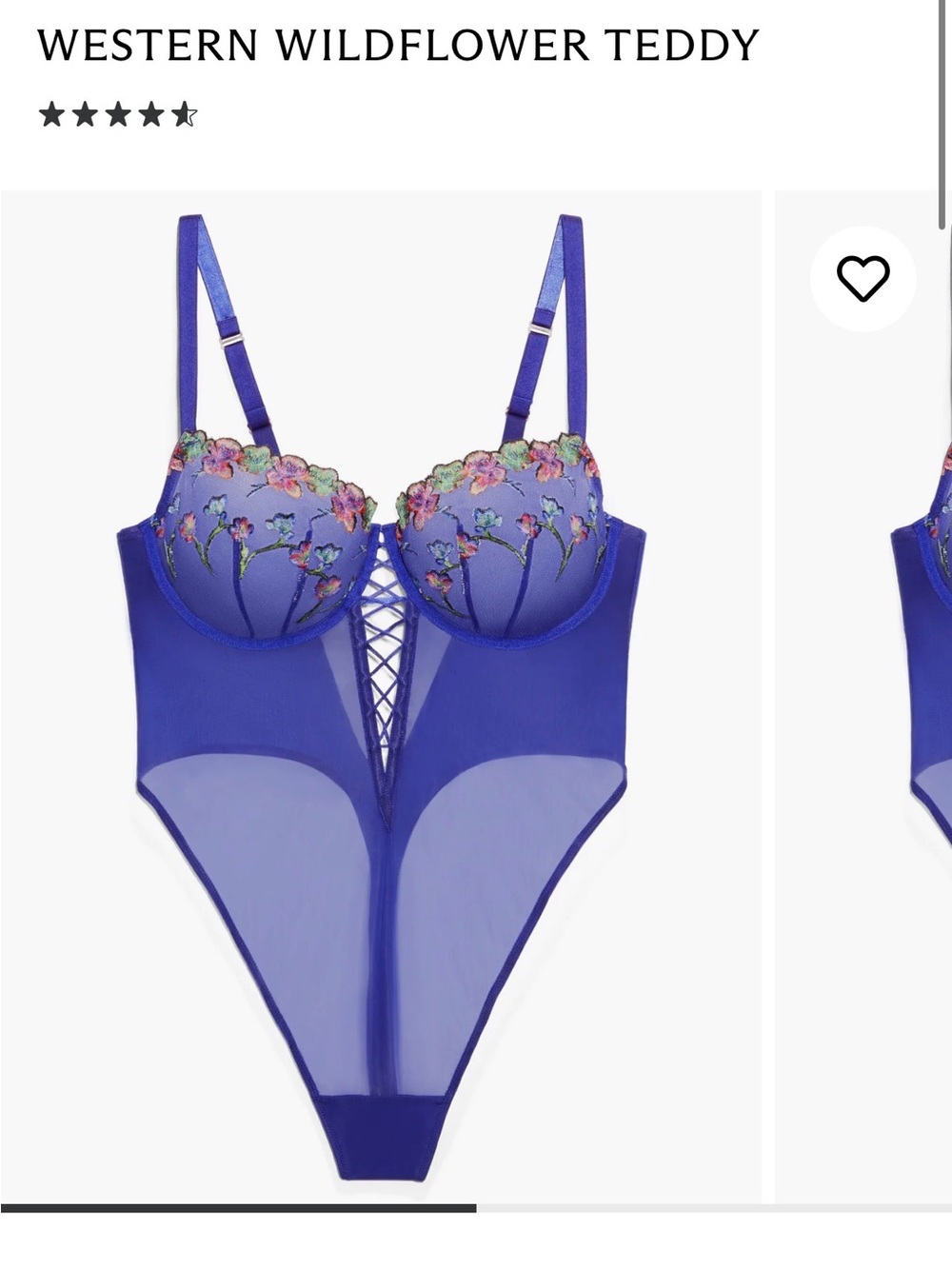 Savage X Fenty Western Wildflower Teddy